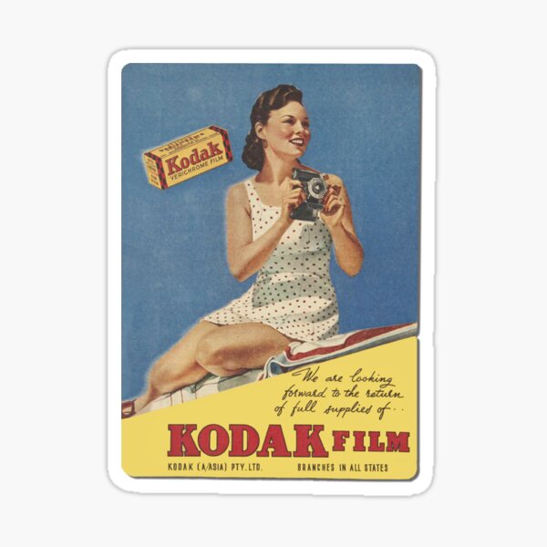 Artikel-Vorschau von 40er Jahre Kodak Australia Ad, designt und verkauft von recuni.