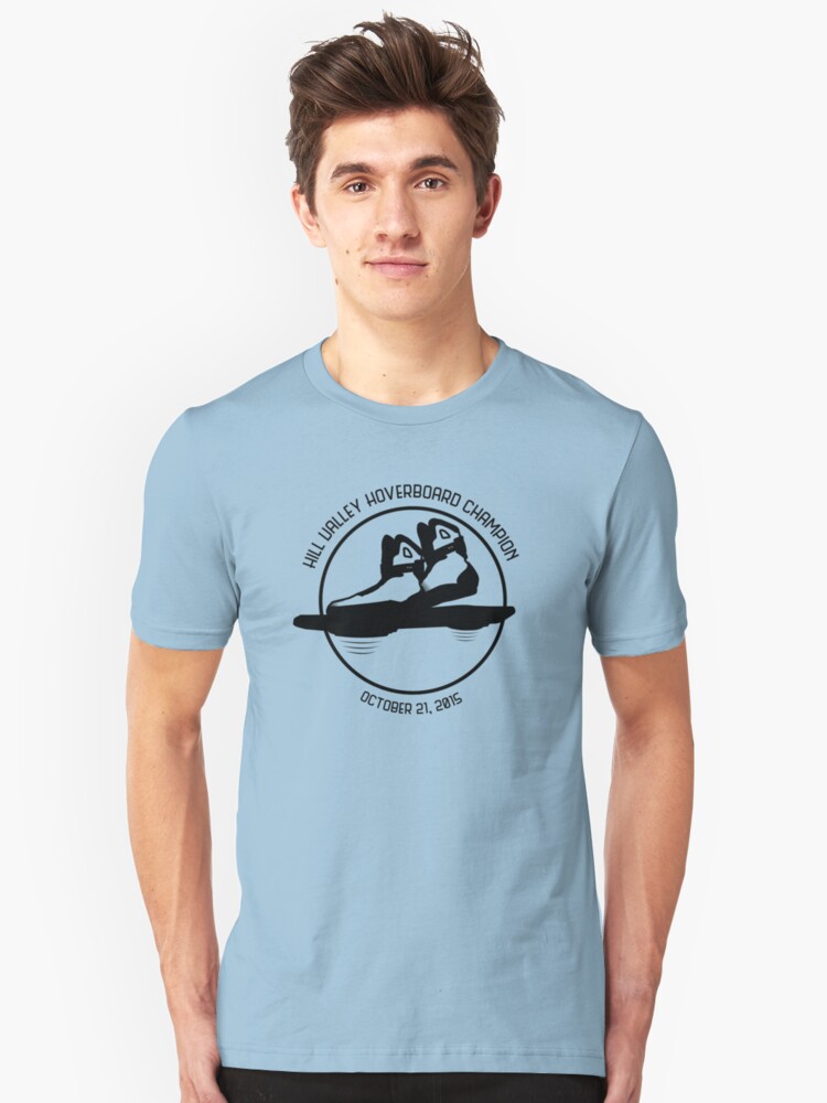 hill valley hoverboard champion shirt