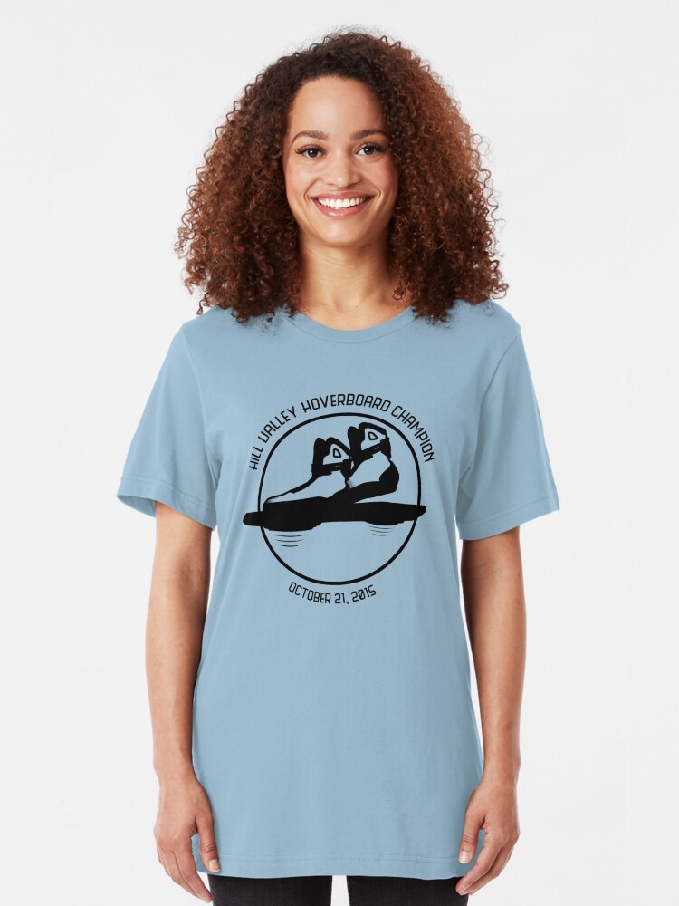 hill valley hoverboard champion shirt