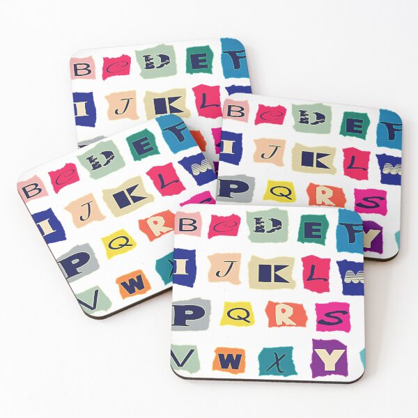 Item preview, Colored letters designed and sold by Oshee2004.