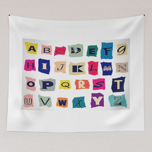 Item preview, Colored letters designed and sold by Oshee2004.