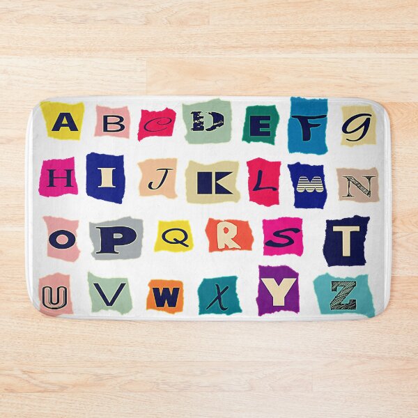 Item preview, Colored letters designed and sold by Oshee2004.