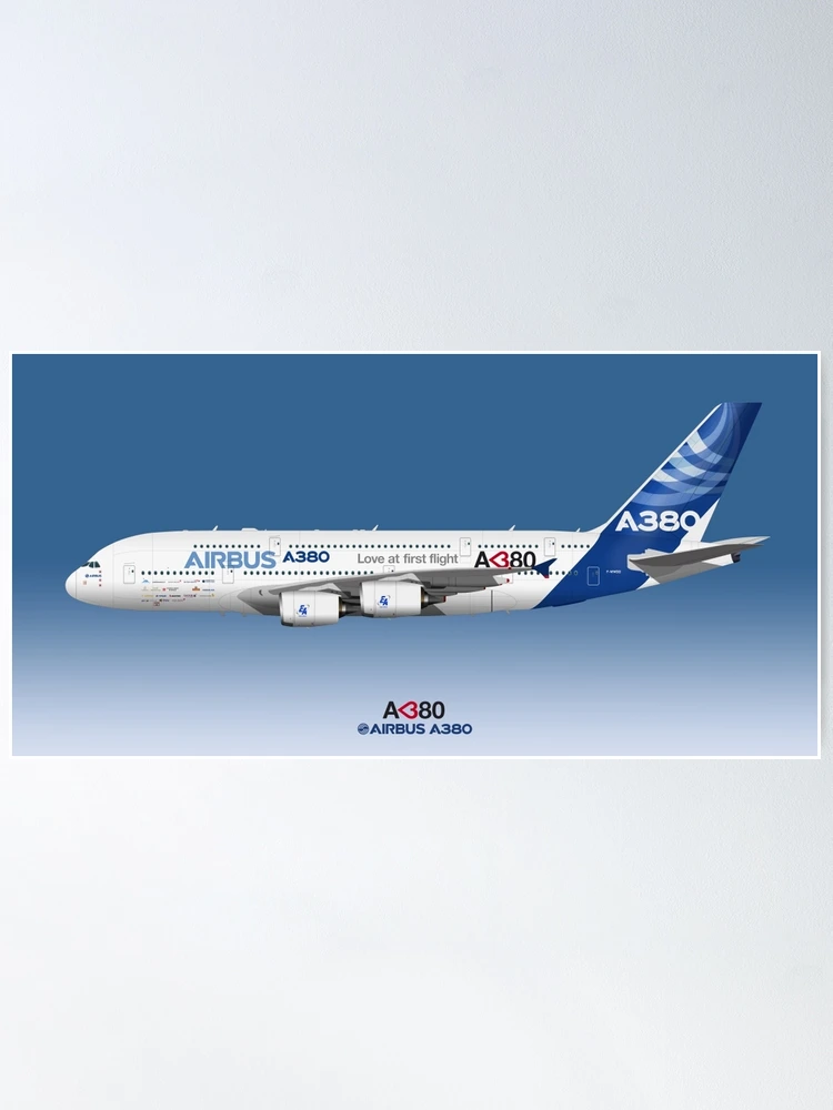 Illustration of Airbus A380 