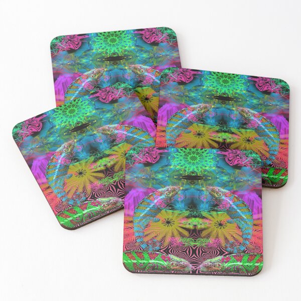 Item preview, Chameleon Psychedelia designed and sold by Discordant Dreams Art.