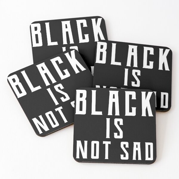 Item preview, BLACK IS NOT SAD designed and sold by RONNIE ..