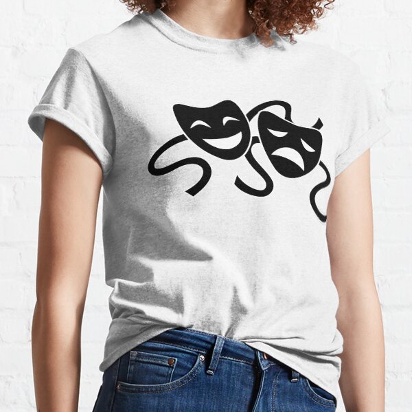 Theater Masks Classic T-Shirt