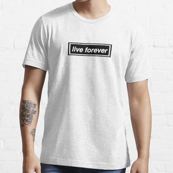 oasis live forever shirt