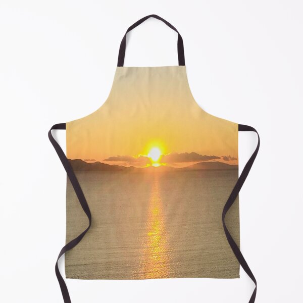 Item preview, Stunning Sunset Over The Ocean - Clouded Orange Sky designed and sold by Travelforever.