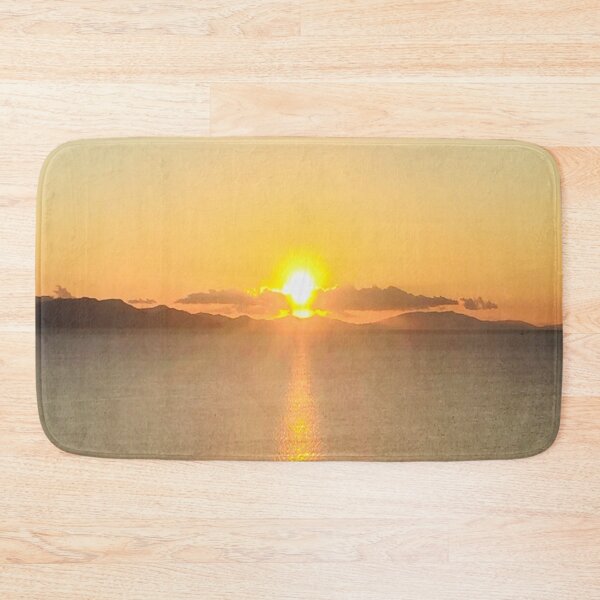 Item preview, Stunning Sunset Over The Ocean - Clouded Orange Sky designed and sold by Travelforever.