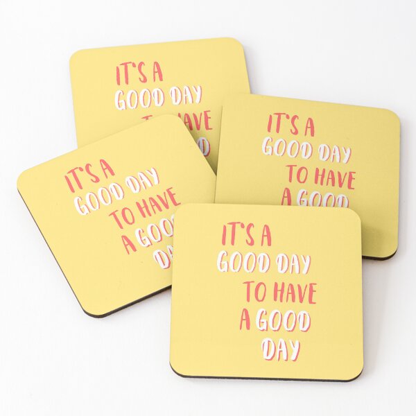 Item preview, Its a good day to have a good day positive inspiration quote designed and sold by Rainces.
