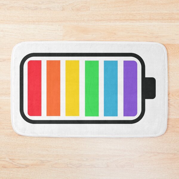 Item preview, Full battery rainbow colors designed and sold by elgreko.