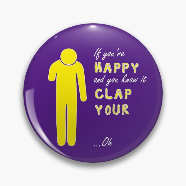 Item preview, If you're happy and you know it - Right above elbow amp white text designed and sold by LPDesignsAndArt.