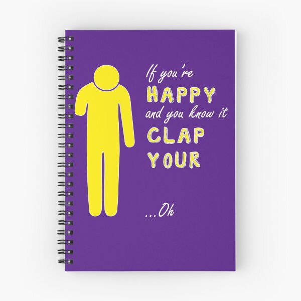 Item preview, If you're happy and you know it - Right above elbow amp white text designed and sold by LPDesignsAndArt.