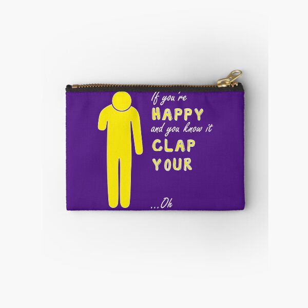 Item preview, If you're happy and you know it - Right above elbow amp white text designed and sold by LPDesignsAndArt.