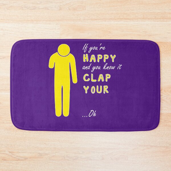 Item preview, If you're happy and you know it - Right above elbow amp white text designed and sold by LPDesignsAndArt.
