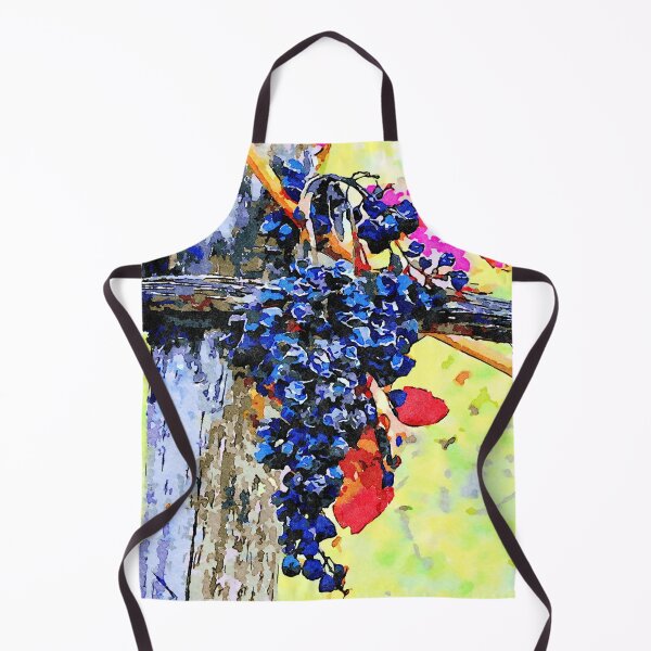 Item preview, Hortus Conclusus: bunch of black grapes with red leaves designed and sold by Giuseppe Cocco.