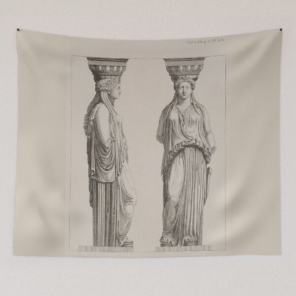Item preview, Ancient Greek Caryatid designed and sold by ClassicalGreece.
