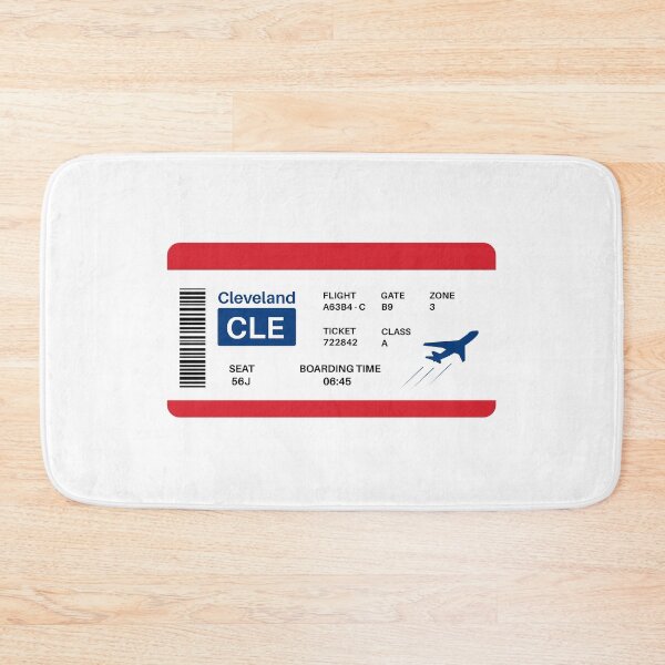 Item preview, Boarding pass Cleveland designed and sold by anastasi A.