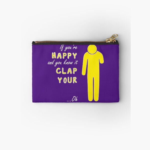 Item preview, If you're happy and you know it - Left above elbow amp white text designed and sold by LPDesignsAndArt.