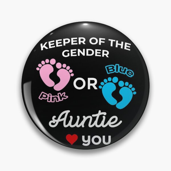 Item preview, Keeper Of The Gender Pink Or Blue Auntie Loves You designed and sold by CHday.