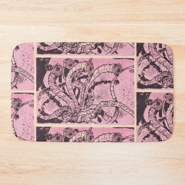 Item preview, Three eyed monster from Mars Vintage illustration designed and sold by Vintage Designs +.