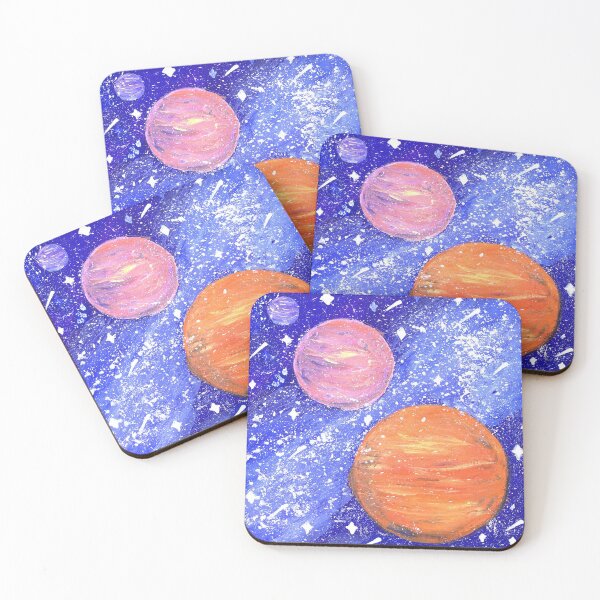 Item preview, 3 planets  designed and sold by SoftSpookyArt.