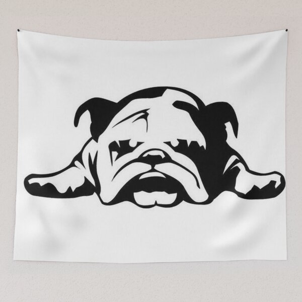 Aperçu de l'œuvre Bulldog anglais chien chiens animaux de compagnie Bulldogs art créée et vendue par Coolstuff4you71.