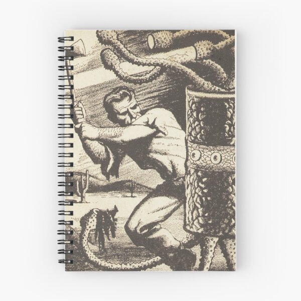 Item preview, Monstrous multiple eyed monster from Mars Vintage illustration designed and sold by Vintage Designs +.