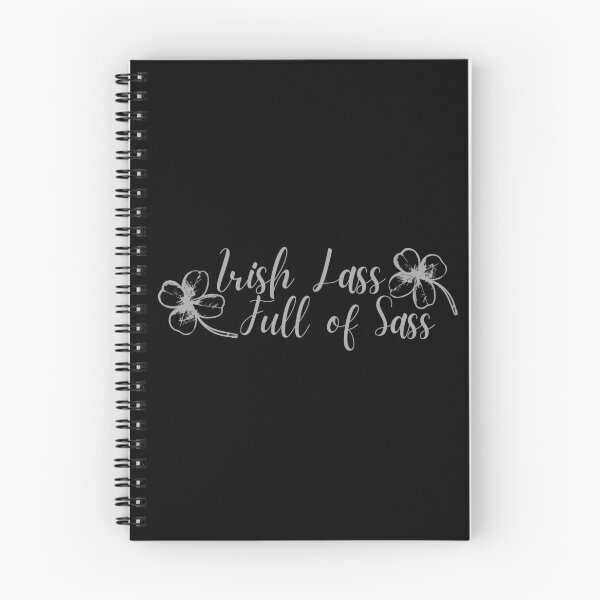 Item preview, Irish Lass Full of Sass Grey Design designed and sold by SweetAndSpice.