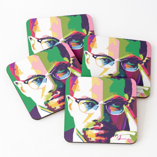 Item preview, Malcolm X designed and sold by medbenCreation.
