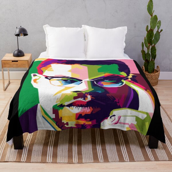 Item preview, Malcolm X designed and sold by medbenCreation.