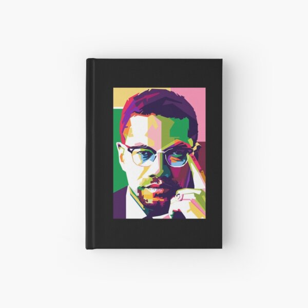 Artikel-Vorschau von Malcolm X., designt und verkauft von medbenCreation.