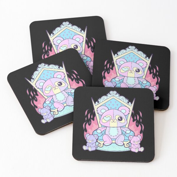 Item preview, Copy of Kawaii Pastel Goth Cute Creepy Occult Teddy Bear designed and sold by cchiaw.