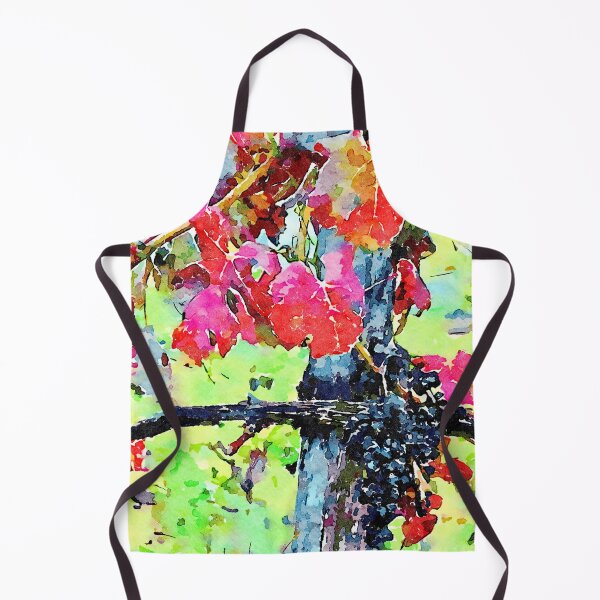 Item preview, Hortus Conclusus: bunch of black grapes with red leaves designed and sold by Giuseppe Cocco.
