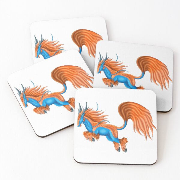 Item preview, Blue and Copper Kirin designed and sold by Ktrenal.