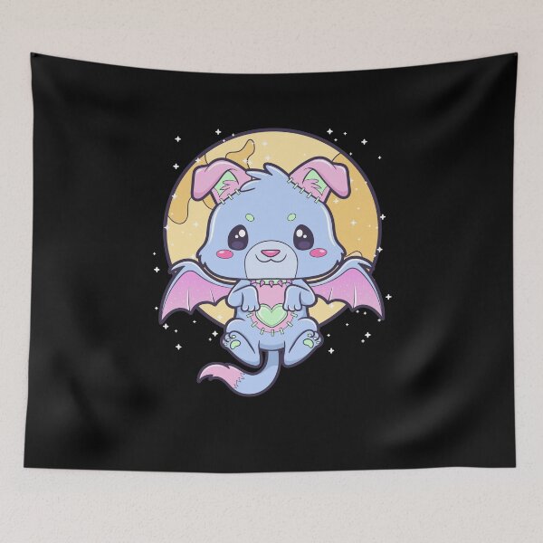 Item preview, Copy of Kawaii Pastel Goth Cute Creepy Occult Dog designed and sold by cchiaw.