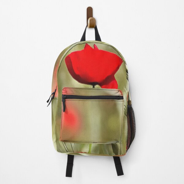 Item preview, Brilliant Red Poppy In Wheat Field designed and sold by taiche.