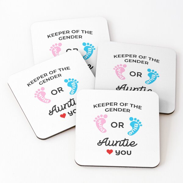 Item preview, Keeper Of The Gender Pink Or Blue, Auntie Love You designed and sold by CHday.