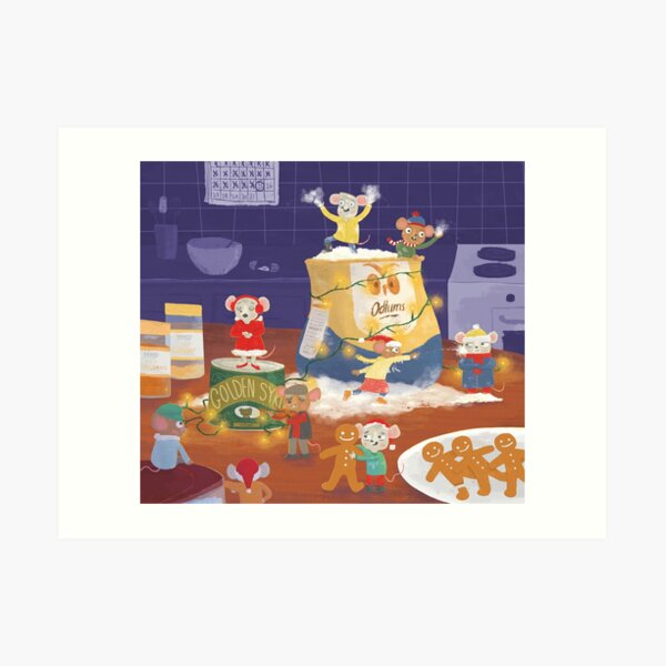 The Night Before Christmas Art Print