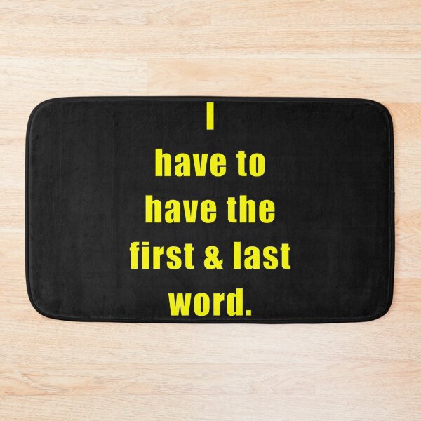 Item preview, Last Word designed and sold by kristalcurt.