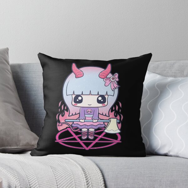 Item preview, Kawaii Pastel Goth Cute Creepy Occult Killer Girl designed and sold by cchiaw.