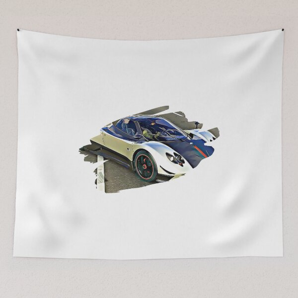 Item preview, Pagani Zonda Cinque Art Print designed and sold by Auto-Prints.