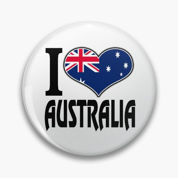 Item preview, I LOVE AUSTRALIA designed and sold by Printshophub.