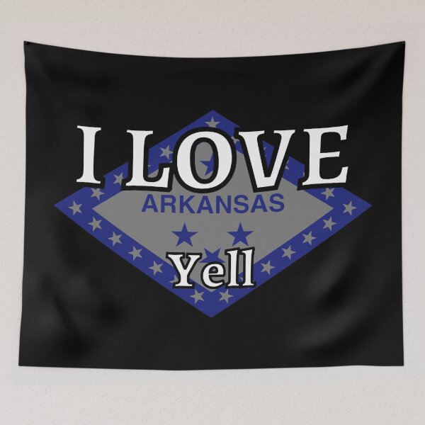 Item preview, I LOVE Yell | Arkensas County designed and sold by Gatsbird Design.