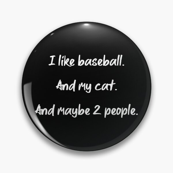Artikelvorschau, Ich liebe Baseball, meine Katze und 2 Personen - II entworfen und verkauft von 2Girls1Shirt.