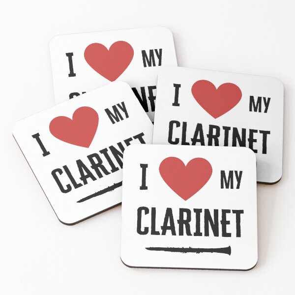 Item preview, I Love My Clarinet designed and sold by BRBShop.