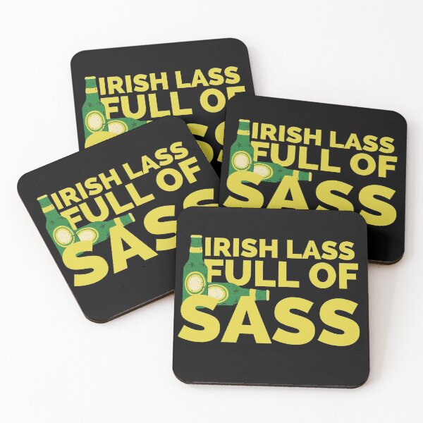 Item preview, Irish Lass Full of Sass Bottle Design designed and sold by SweetAndSpice.