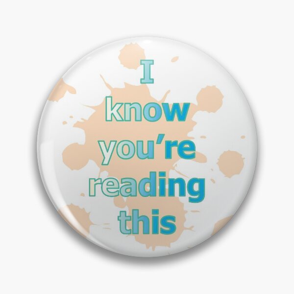 Item preview, I know you're reading this designed and sold by CSouissi.