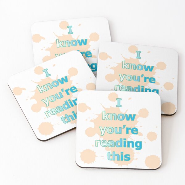 Item preview, I know you're reading this designed and sold by CSouissi.