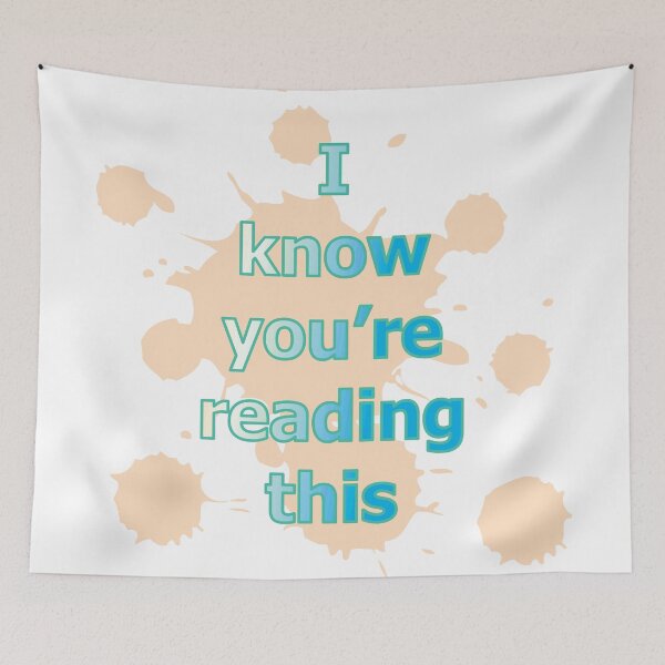 Item preview, I know you're reading this designed and sold by CSouissi.